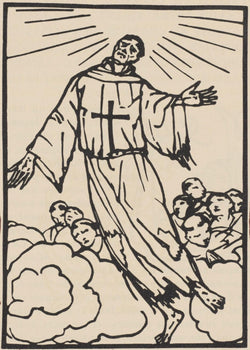 Mile Bernard, Composition (Morane, No. 100), Les Petites Fleurs De St. Franoise, Woodcut