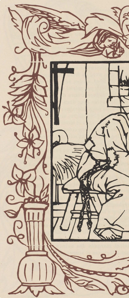 Mile Bernard, Composition (Morane, No. 100), Les Petites Fleurs De St. Franoise, Woodcut
