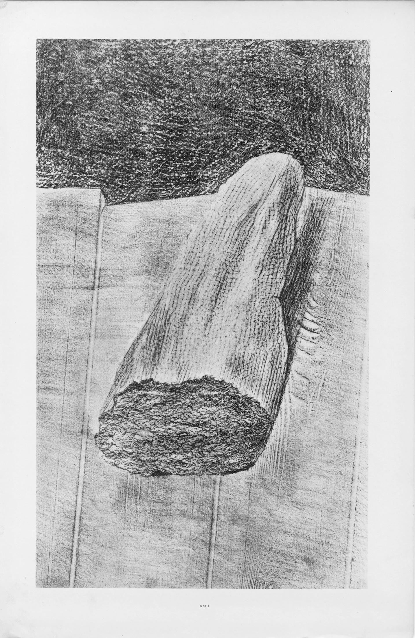 Max Ernst, Composition (Spies/Leppien 222), Histoire Naturelle, Lithograph