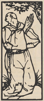 Mile Bernard, Composition (Morane, No. 100), Les Petites Fleurs De St. Franoise, Woodcut