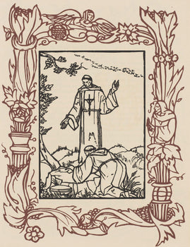Mile Bernard, Composition (Morane, No. 100), Les Petites Fleurs De St. Franoise, Woodcut