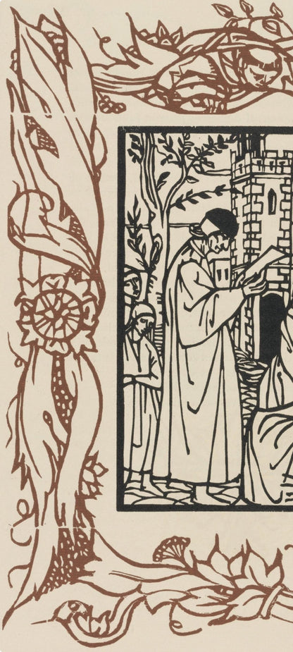 Mile Bernard, Composition (Morane, No. 100), Les Petites Fleurs De St. Franoise, Woodcut