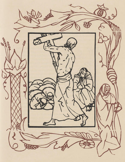 Mile Bernard, Composition (Morane, No. 100), Les Petites Fleurs De St. Franoise, Woodcut