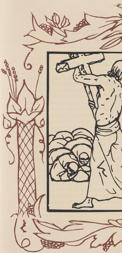 Mile Bernard, Composition (Morane, No. 100), Les Petites Fleurs De St. Franoise, Woodcut