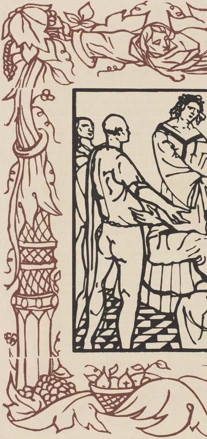 Mile Bernard, Composition (Morane, No. 100), Les Petites Fleurs De St. Franoise, Woodcut