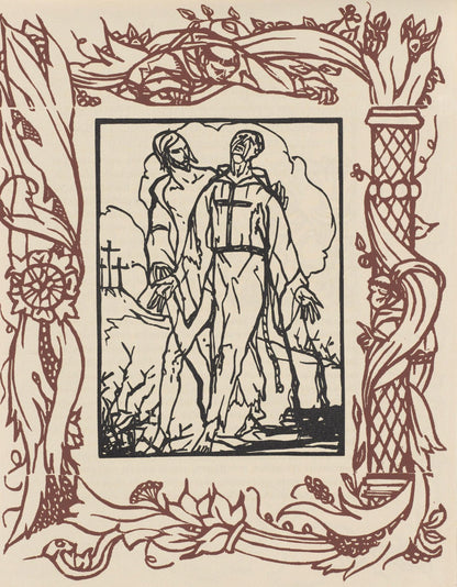 Mile Bernard, Composition (Morane, No. 100), Les Petites Fleurs De St. Franoise, Woodcut