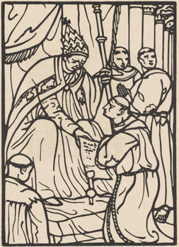 Mile Bernard, Composition (Morane, No. 100), Les Petites Fleurs De St. Franoise, Woodcut
