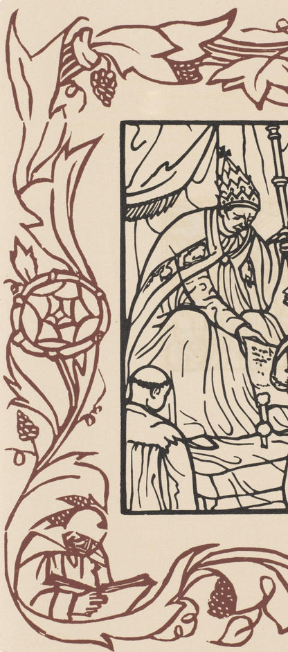 Mile Bernard, Composition (Morane, No. 100), Les Petites Fleurs De St. Franoise, Woodcut