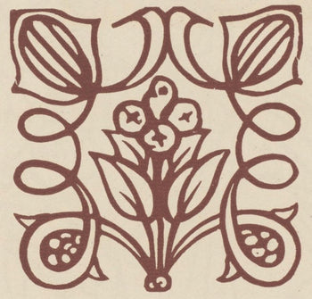 Mile Bernard, Composition (Morane, No. 100), Les Petites Fleurs De St. Franoise, Woodcut