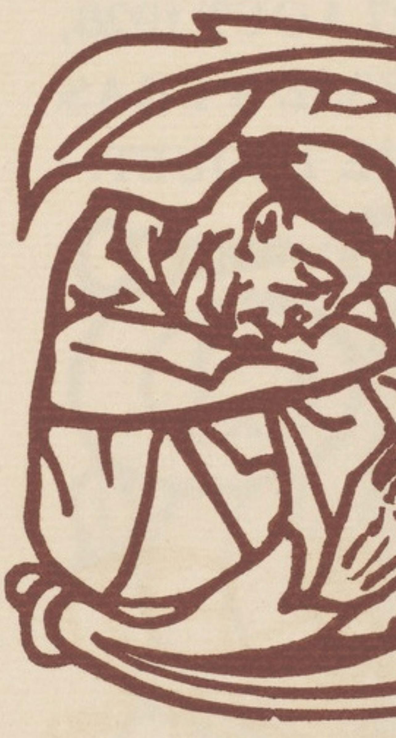 Mile Bernard, Composition (Morane, No. 100), Les Petites Fleurs De St. Franoise, Woodcut
