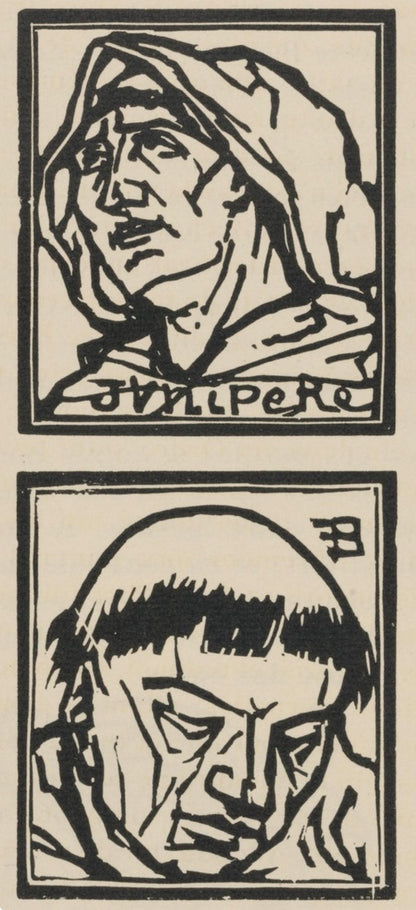 Mile Bernard, Composition (Morane, No. 100), Les Petites Fleurs De St. Franoise, Woodcut