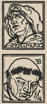 Mile Bernard, Composition (Morane, No. 100), Les Petites Fleurs De St. Franoise, Woodcut