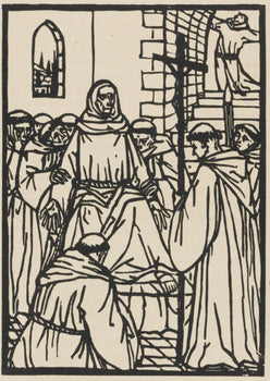 Mile Bernard, Composition (Morane, No. 100), Les Petites Fleurs De St. Franoise, Woodcut