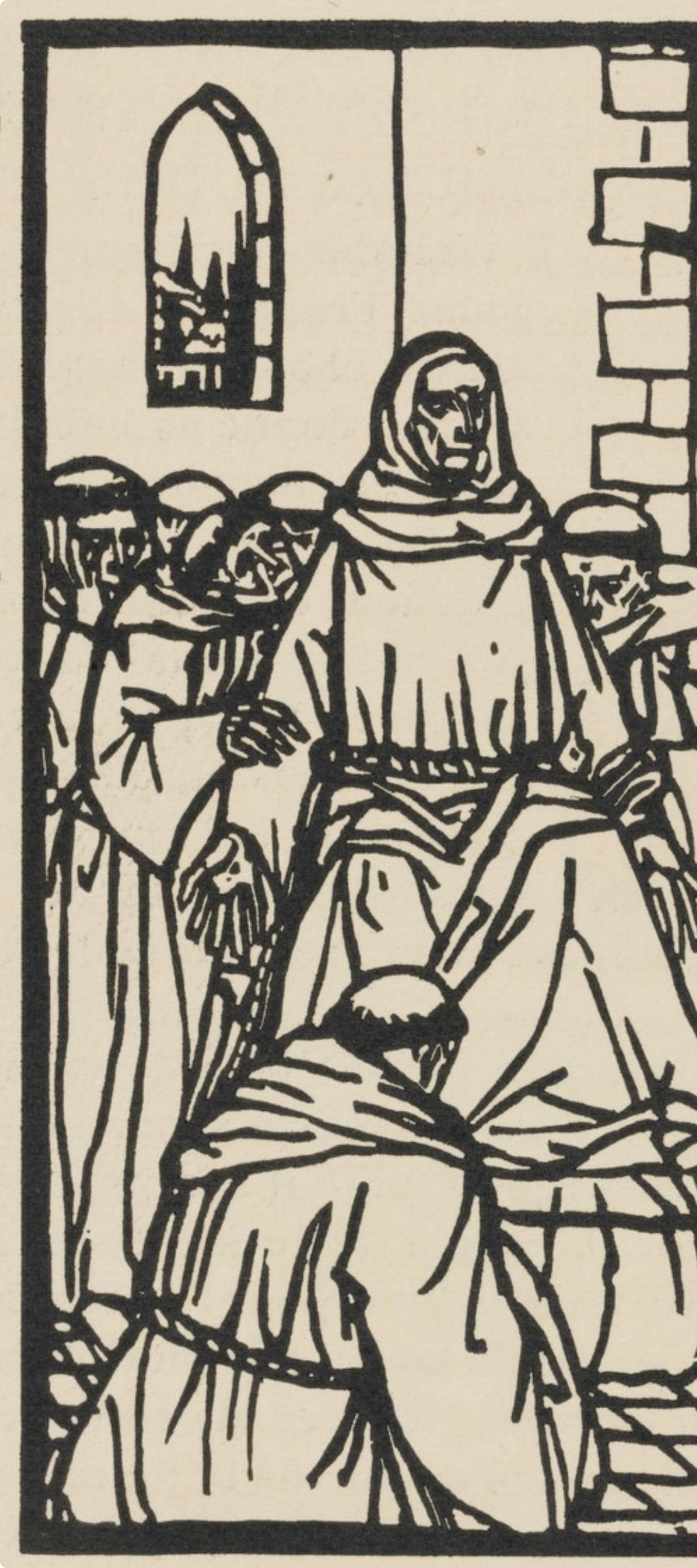 Mile Bernard, Composition (Morane, No. 100), Les Petites Fleurs De St. Franoise, Woodcut