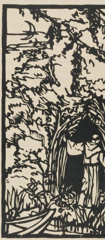 Mile Bernard, Composition (Morane, No. 100), Les Petites Fleurs De St. Franoise, Woodcut