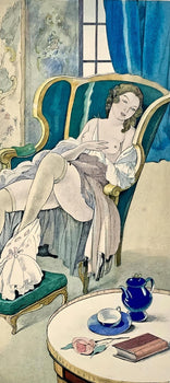 Umberto Brunelleschi, Composition, La Leon D'Amour Dans Un Parc, Lithograph