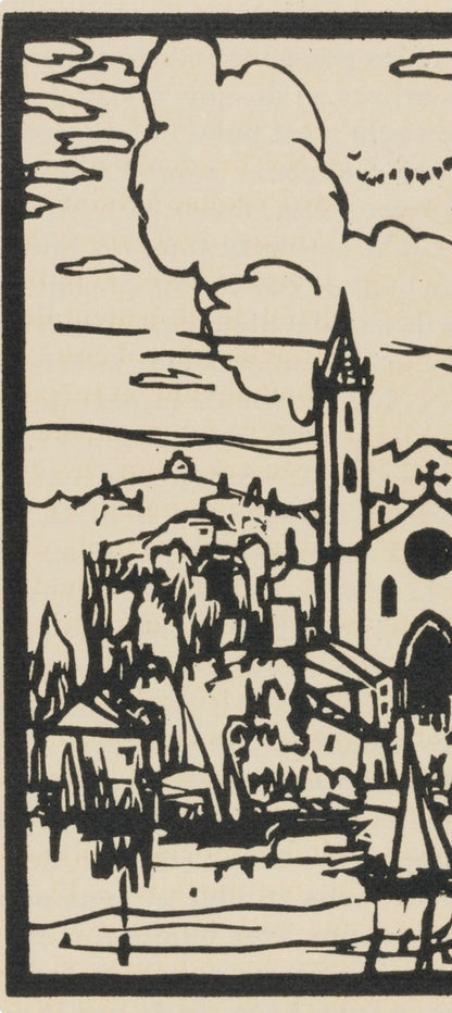 Mile Bernard, Composition (Morane, No. 100), Les Petites Fleurs De St. Franoise, Woodcut