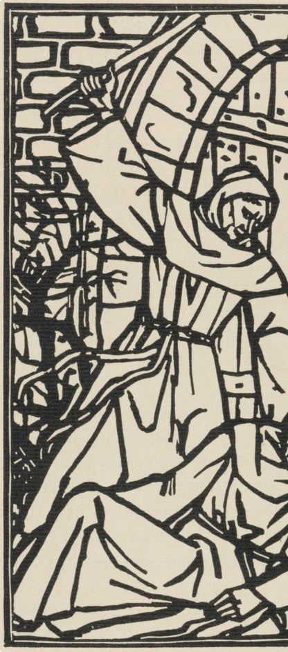 Mile Bernard, Composition (Morane, No. 100), Les Petites Fleurs De St. Franoise, Woodcut