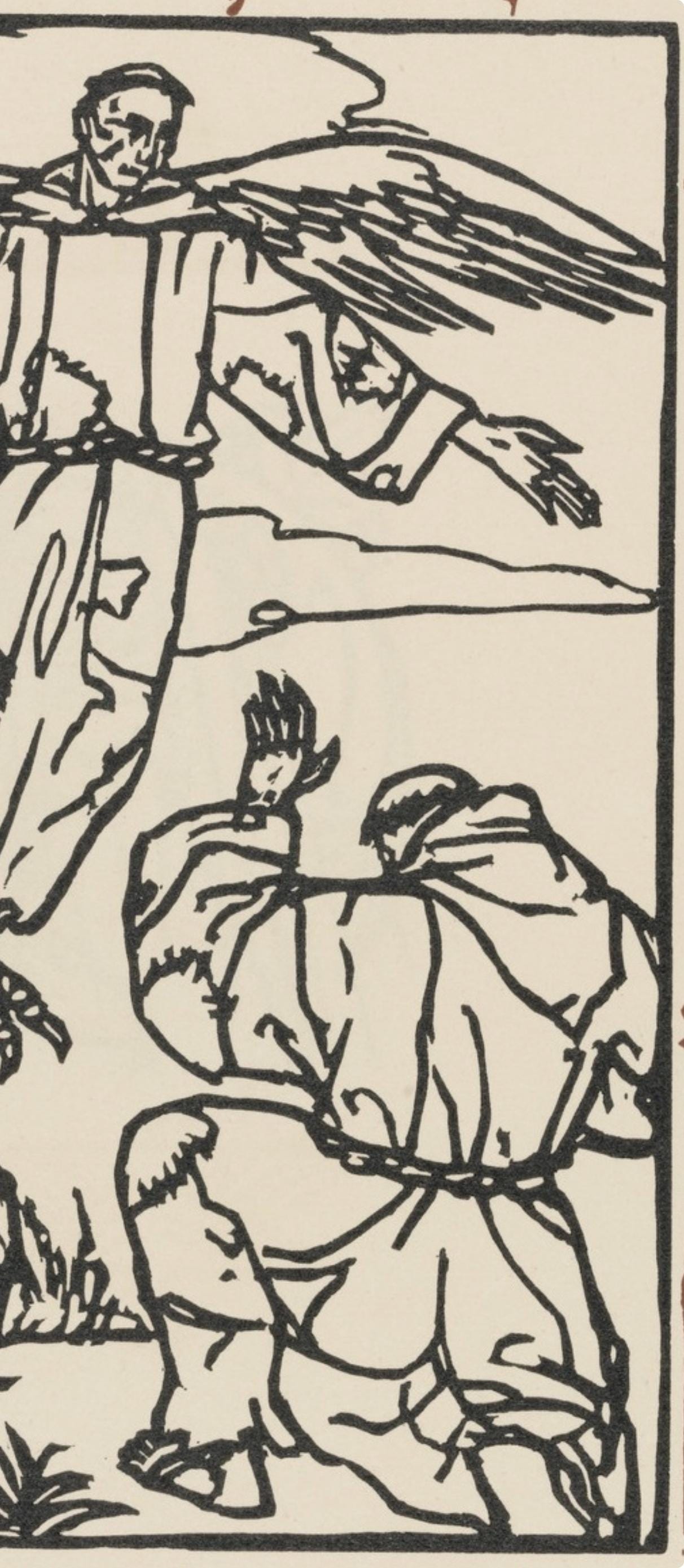 Mile Bernard, Composition (Morane, No. 100), Les Petites Fleurs De St. Franoise, Woodcut