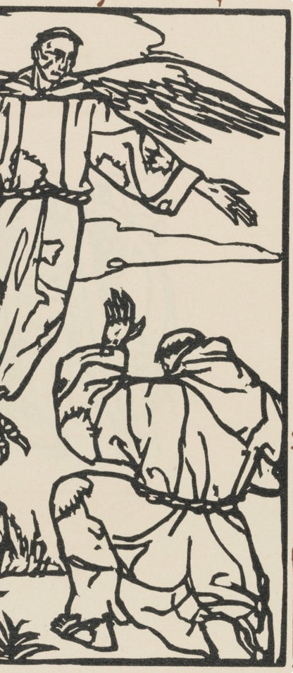 Mile Bernard, Composition (Morane, No. 100), Les Petites Fleurs De St. Franoise, Woodcut