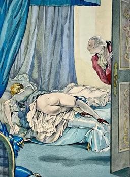 Umberto Brunelleschi, Composition, La Leon D'Amour Dans Un Parc, Lithograph