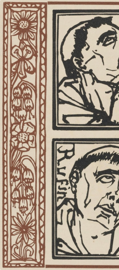 Mile Bernard, Composition (Morane, No. 100), Les Petites Fleurs De St. Franoise, Woodcut