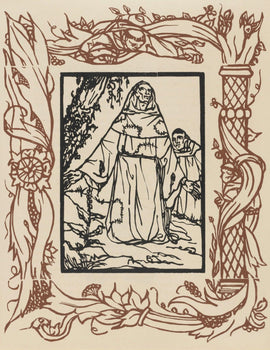 Mile Bernard, Composition (Morane, No. 100), Les Petites Fleurs De St. Franoise, Woodcut
