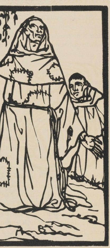 Mile Bernard, Composition (Morane, No. 100), Les Petites Fleurs De St. Franoise, Woodcut