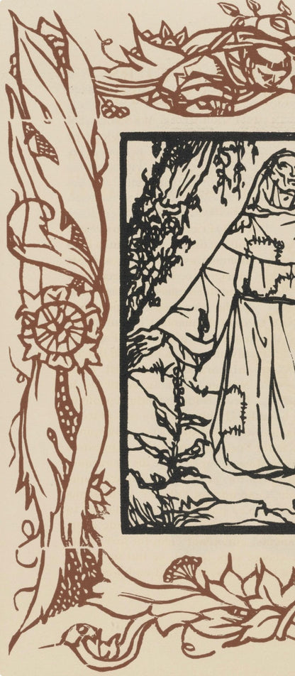 Mile Bernard, Composition (Morane, No. 100), Les Petites Fleurs De St. Franoise, Woodcut