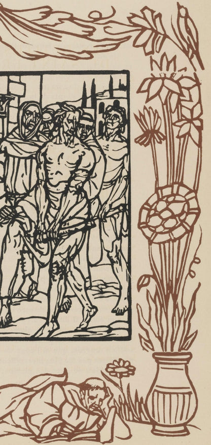 Mile Bernard, Composition (Morane, No. 100), Les Petites Fleurs De St. Franoise, Woodcut