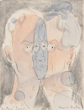 Francis Picabia, Composition, Le Peseur D'Mes (The Weigher Of Souls), Lithograph