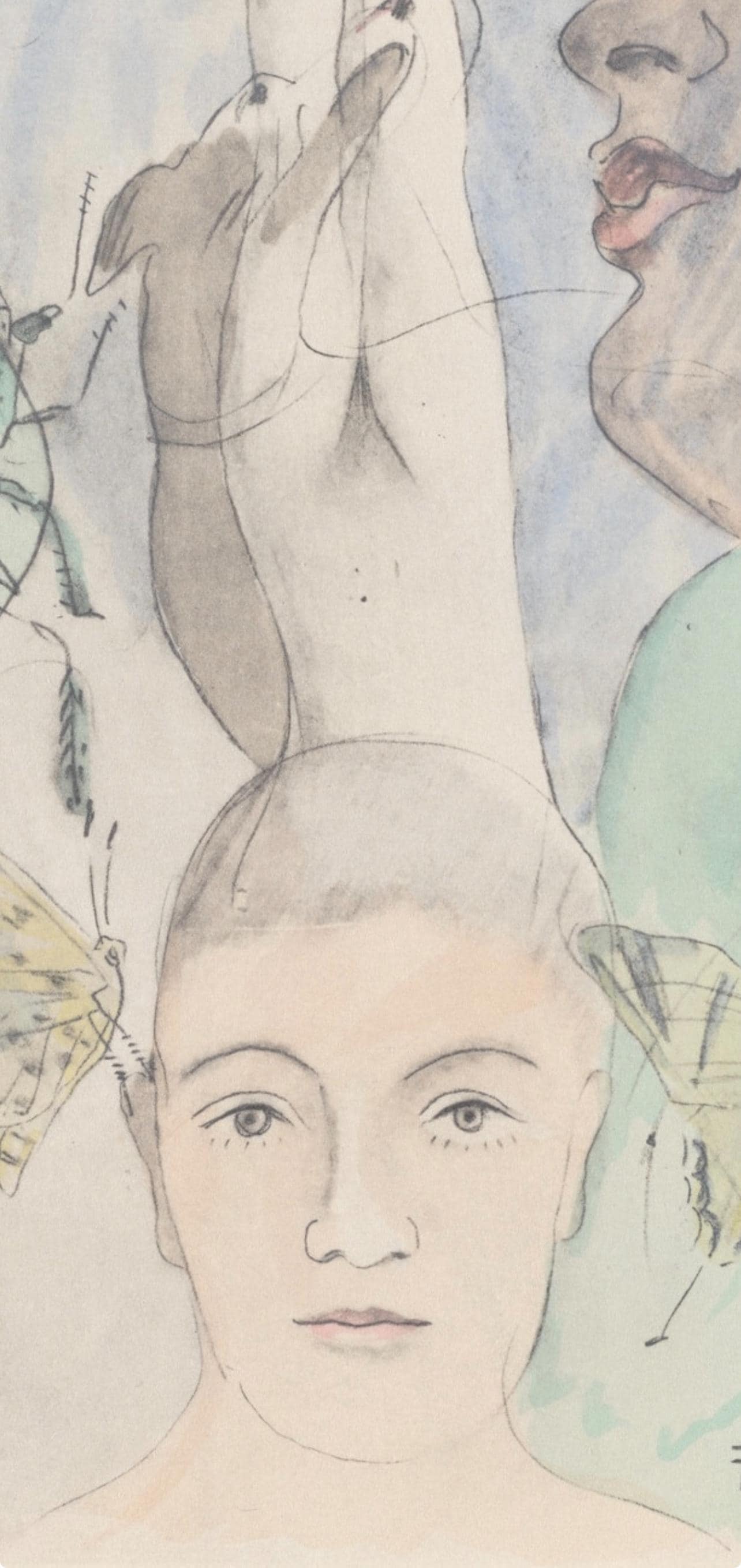 Francis Picabia, Composition, Le Peseur D'Mes (The Weigher Of Souls), Lithograph