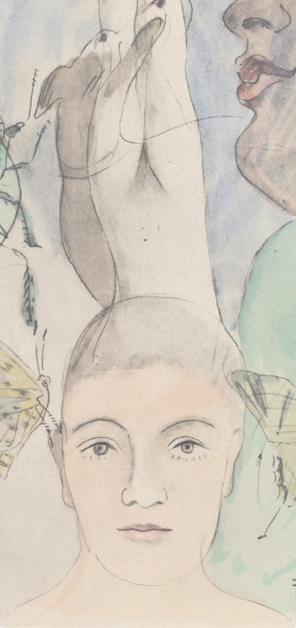 Francis Picabia, Composition, Le Peseur D'Mes (The Weigher Of Souls), Lithograph