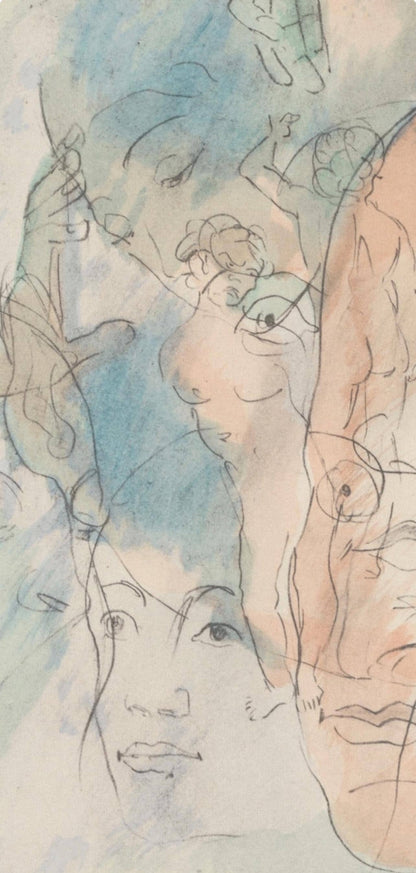 Francis Picabia, Composition, Le Peseur D'Mes (The Weigher Of Souls), Lithograph