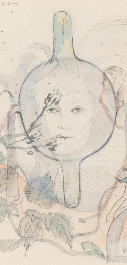 Francis Picabia, Composition, Le Peseur D'Mes (The Weigher Of Souls), Lithograph