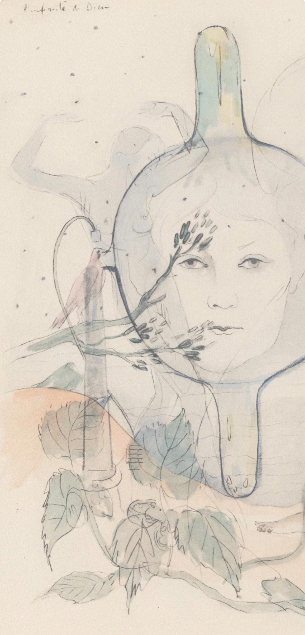 Francis Picabia, Composition, Le Peseur D'Mes (The Weigher Of Souls), Lithograph