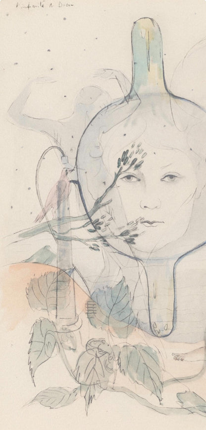 Francis Picabia, Composition, Le Peseur D'Mes (The Weigher Of Souls), Lithograph