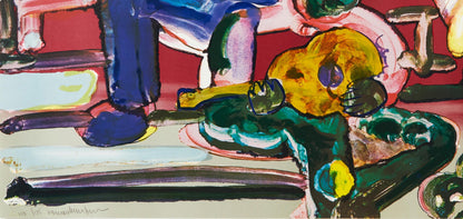 Romare Bearden, Louisiana Serenade (Gelburd/Rosenberg 70-77), Jazz Series, Lithograph