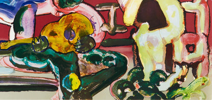 Romare Bearden, Louisiana Serenade (Gelburd/Rosenberg 70-77), Jazz Series, Lithograph