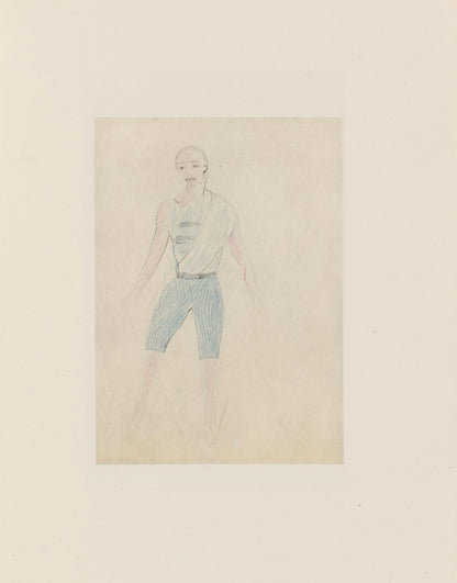 Marie Laurencin, Composition, Les Biches, Lithograph
