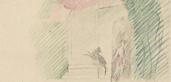 Lithograph - Marie Laurencin - Composition - Les Biches