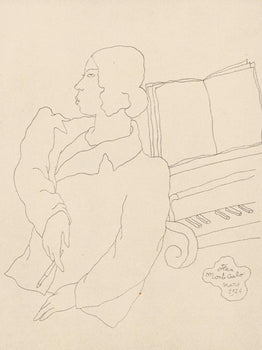 Jean Cocteau, Composition, Les Biches, Lithograph