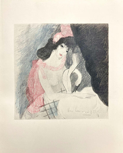 Marie Laurencin, Composition, Marie Laurencin, Lithograph