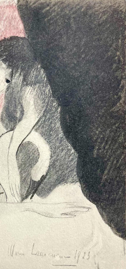 Marie Laurencin, Composition, Marie Laurencin, Lithograph