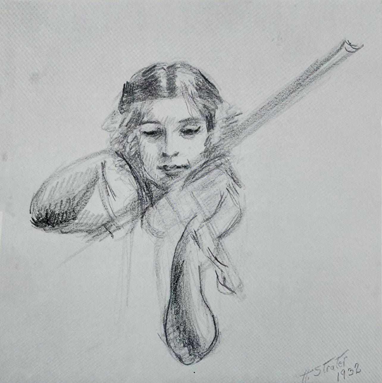 Henry Strater, Composition, 24 Drawings By Henry Strater, Lithograph