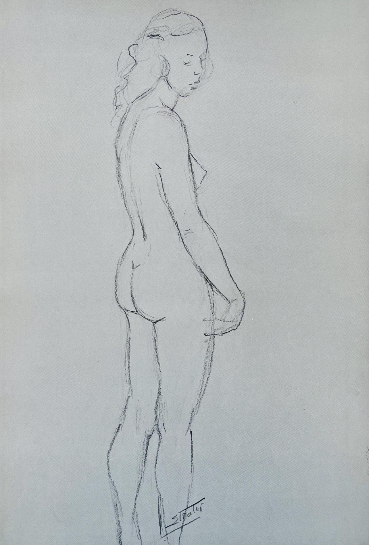 Henry Strater, Composition, 24 Drawings By Henry Strater, Lithograph