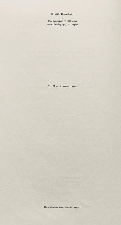 Henry Strater, Composition, 24 Drawings By Henry Strater, Lithograph