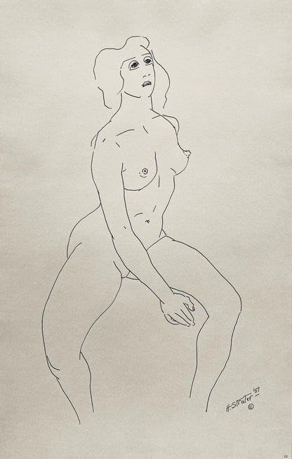 Henry Strater, Composition, 24 Drawings By Henry Strater, Lithograph