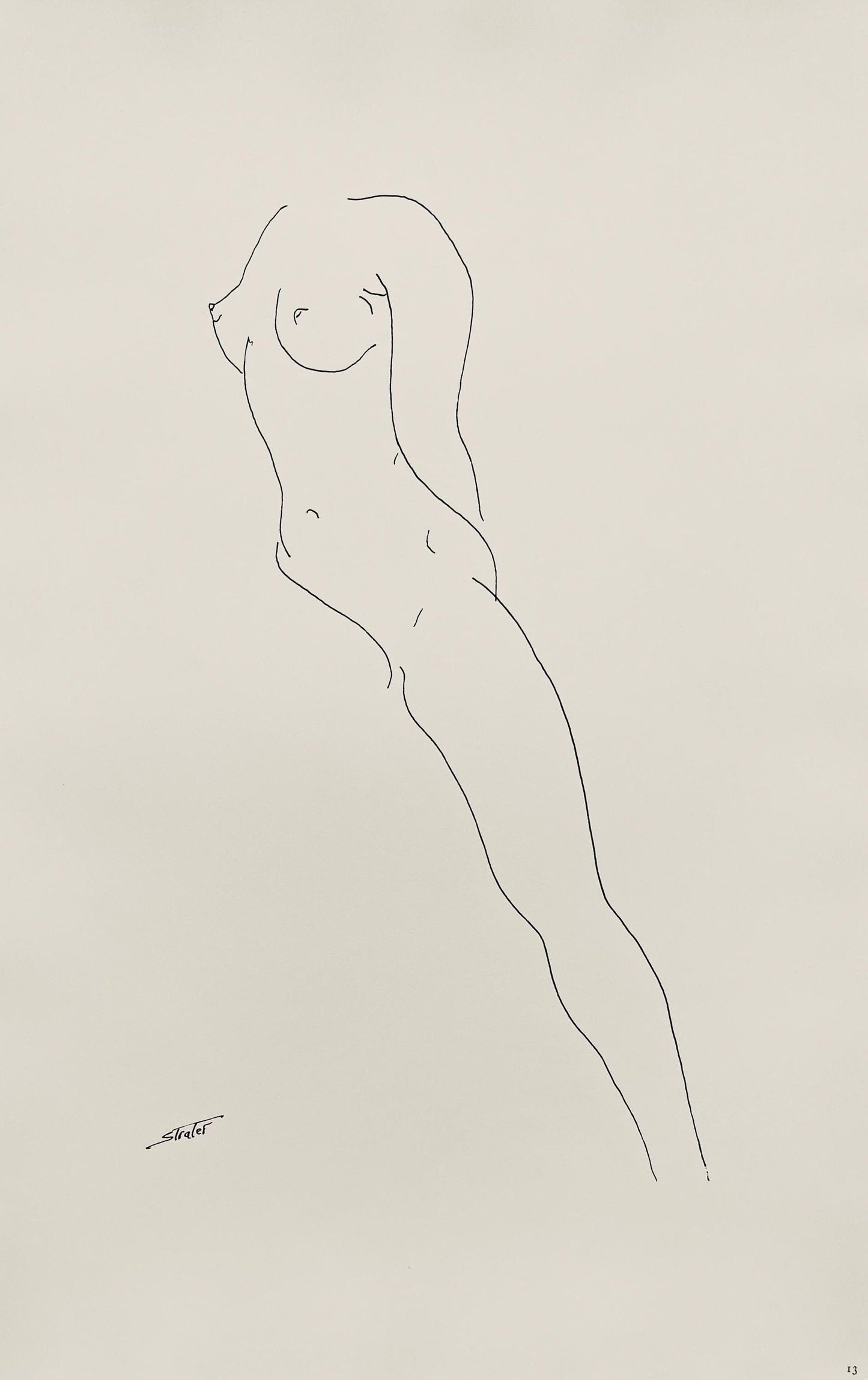 Henry Strater, Composition, 24 Drawings By Henry Strater, Lithograph