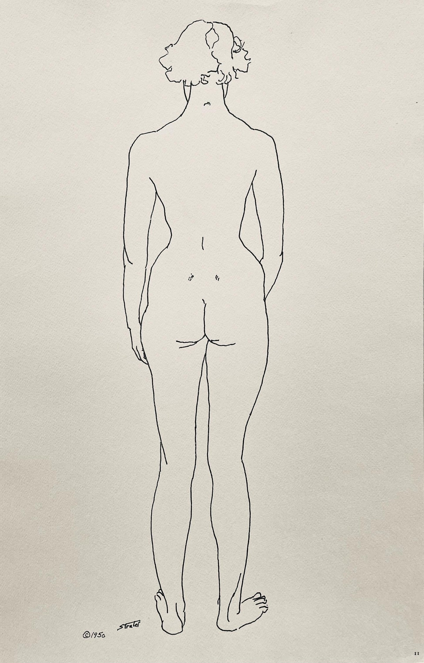 Henry Strater, Composition, 24 Drawings By Henry Strater, Lithograph